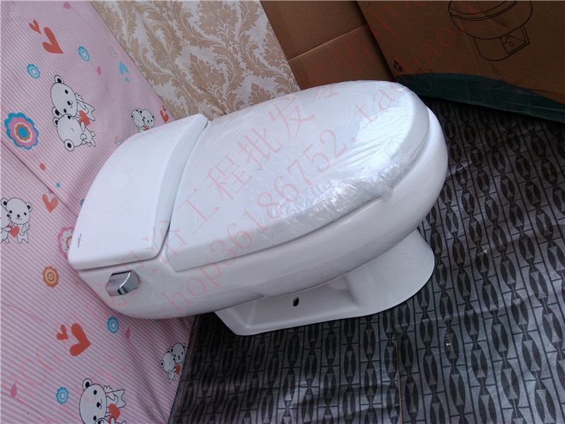 HCG and sanitary bathroom classic toilet C423T conjunction silent vortex suction saving water - slowing toilet