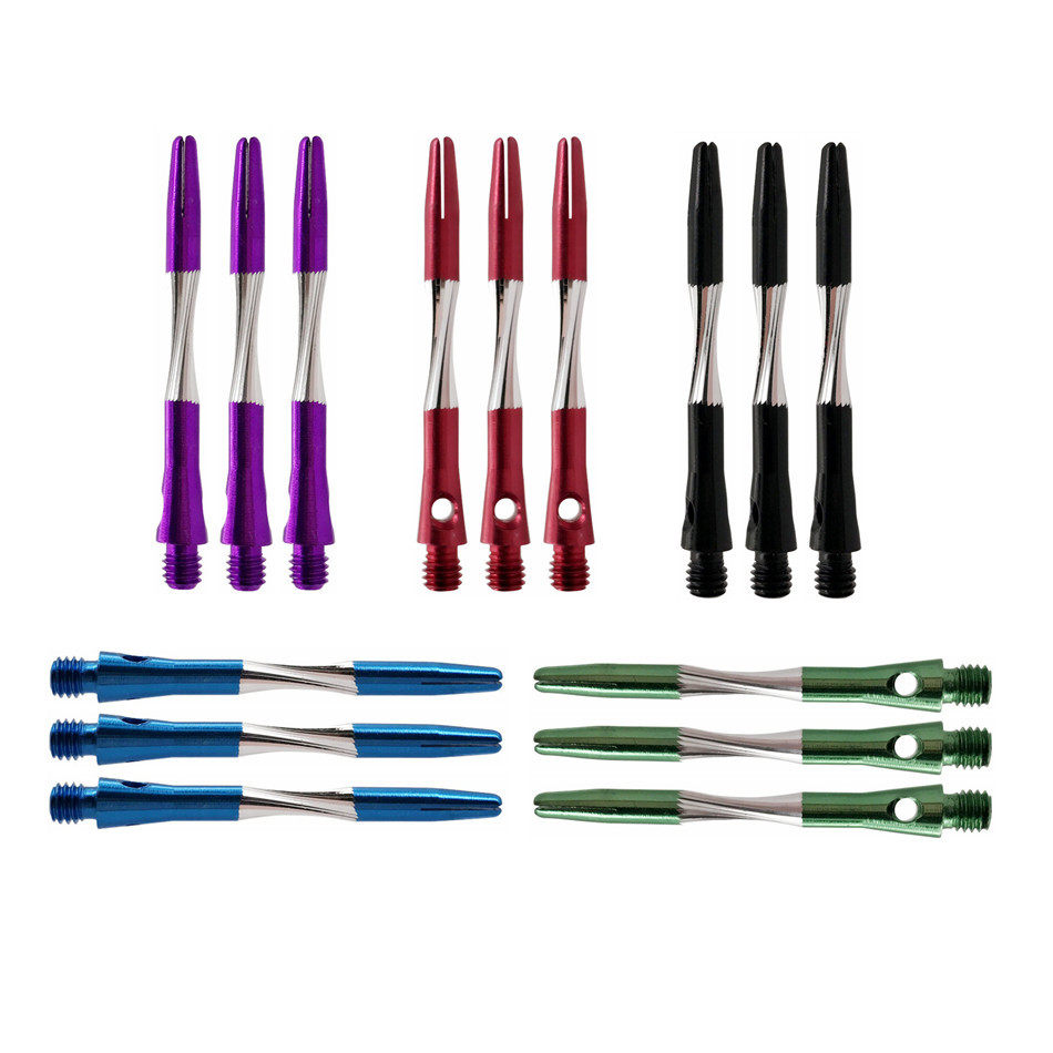 GOODARTS diamond mirror carved twist 2BA dart rod metal aluminum rod dart accessories 3 yuan