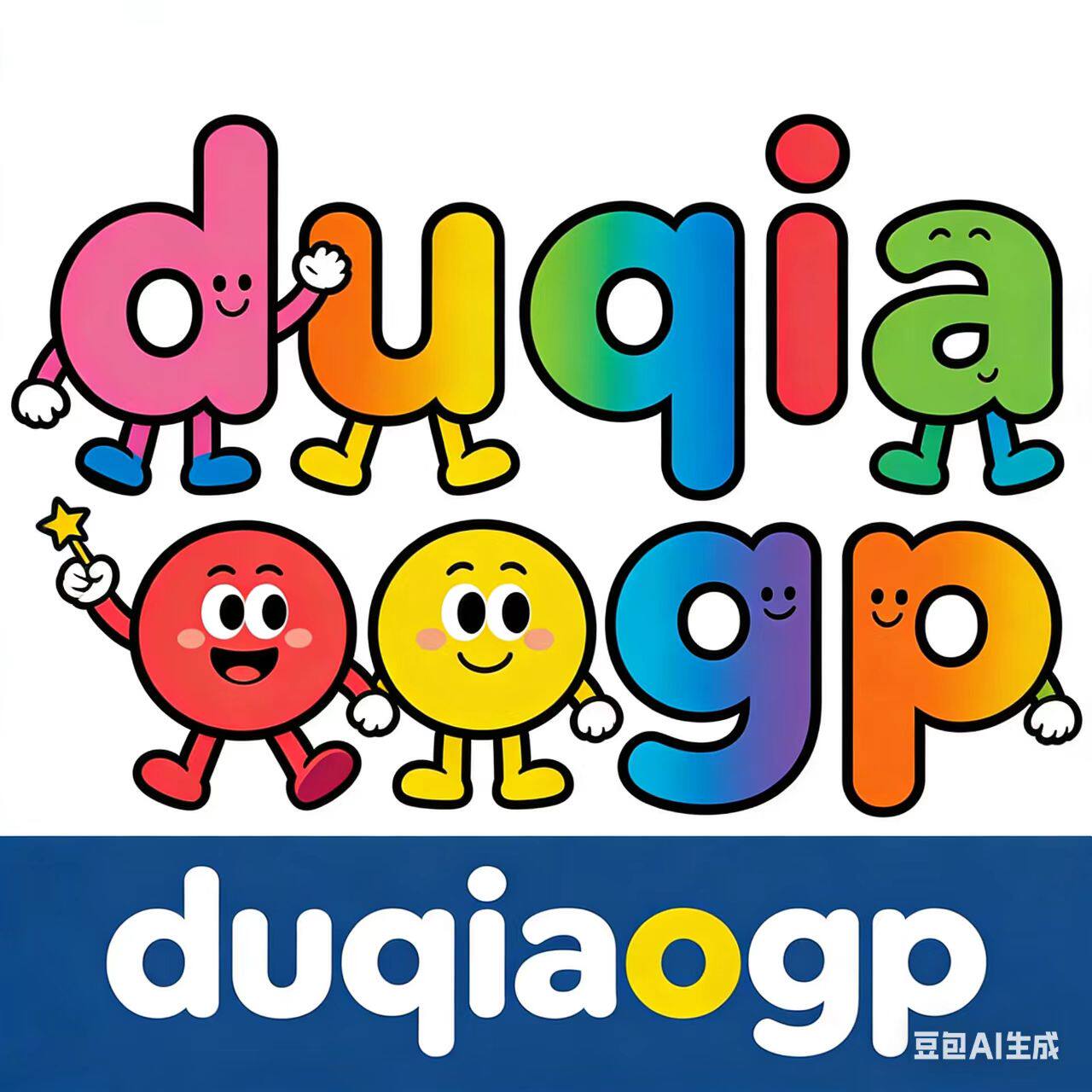 DuQiaoGP墨镜优选馆的LOGO