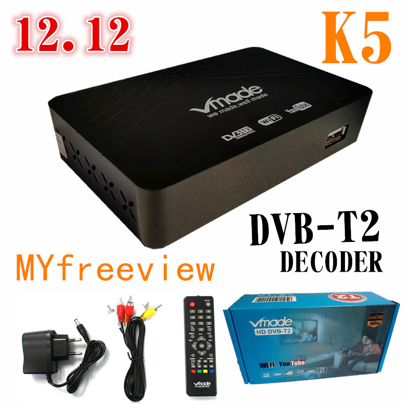 Taiwan traditional HD set-top box DVB-T2 Vmade MPEG4 H 264 HDTV Reciver