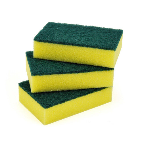 Sponge baggy cleaning sponge - (3 pieces of clothing) sponge wiping dishcloth