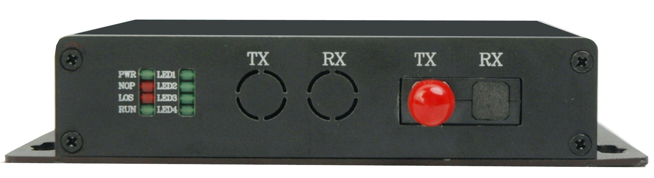 Hengjie serial port transfer optical fiber single-mode optical fiber turn 2-way RS232 RS422 RS485 RS485 converter 1 table