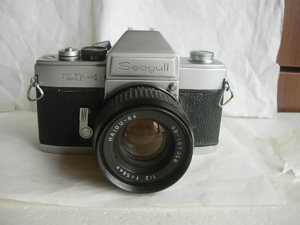 Very new seagull DF - 1 metal manufacturing SLR camera with 58 mmf 2 lens collection