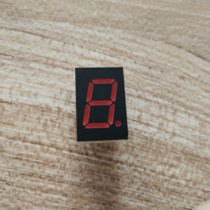 0 5-inch red positive digital tube 0 5-inch unit digital tube Small digital tube