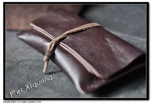 Ручная кожаная кожаная дым шелковая корова ручной работы ручной работы ручной работы с лапшой прямой продажи Специальная марка Складывание складки склад