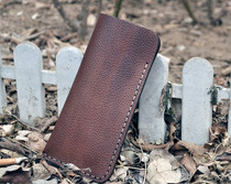 Cow Leather Retro Glasses Case Handmade Old Style Save Fashion Genuine Leather Sunglasses Sunglasses Bag 