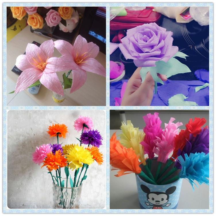 usd 4 39 curling wrinkles fold paper flower kindergarten fold paper flower