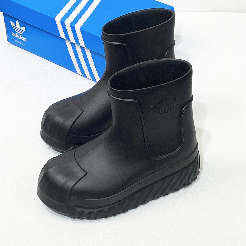 Adidas Adidas High-Top Rain Boots for Men and Women, Clover High-Top Thick-Soled Shell Toe Waterproof Rain Boots Ig3029 Adidas Adidas High-Top Rain Boots for Men and Women, Clover High-Top Thick-Soled Shell Toe Waterproof Rain Boots Ig3029