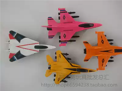 Alloy model box of 4 alloy return fighter aircraft small model toy car F-14 fighter