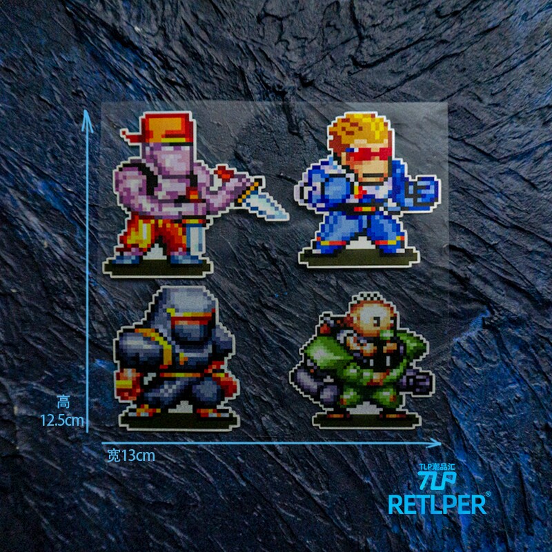 TLP套贴街机游戏CAPCOM名将队长Captain Commando卡布空像素贴纸_手机游戏_淘宝游戏网