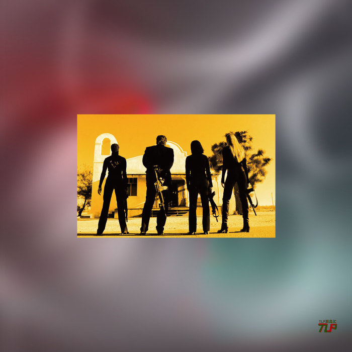 TLP reflective car stickers Kill Bill Quentin classic movie Kill Bill four killer church stickers