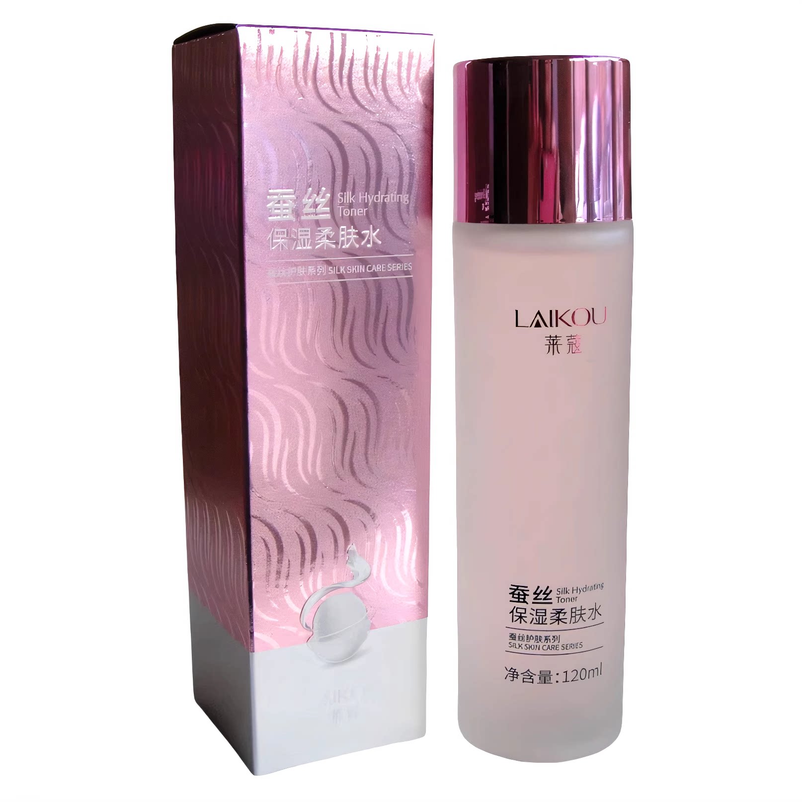 Authentic Laiko Silk Moisturizing Softening Toner 120ml Hydrating, Moisturizing, Locking in Moisture, Shrinking Pores, Skin Care Cosmetics