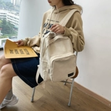 Вместительный и большой шоппер, рюкзак, сумка на одно плечо, сумка через плечо, ранец, в корейском стиле, коллекция 2023