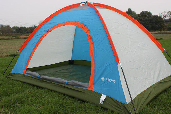 Outdoor camping tent children's park tent double camping rain-proof sun-proof camping tent