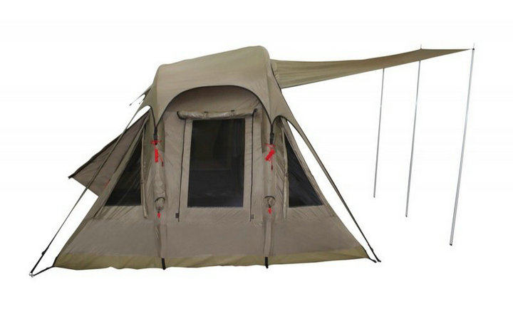 Outdoor Inflatable Tent Camping Rod-free Air Column 5-6 People Automatic Tent Drip-proof High-end Tent