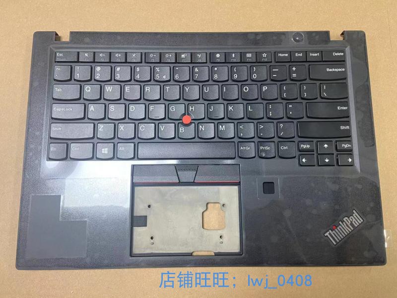 Suitable for Lenovo T490s T495s T14S C shell keyboard palm holder with fingerprint hole 02HM42402HM460 -Taobao