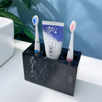 Nordic minimalist toothpaste toothbrush storage box toilet electric storage rack multifunctional tooth holder mouthwash cup set