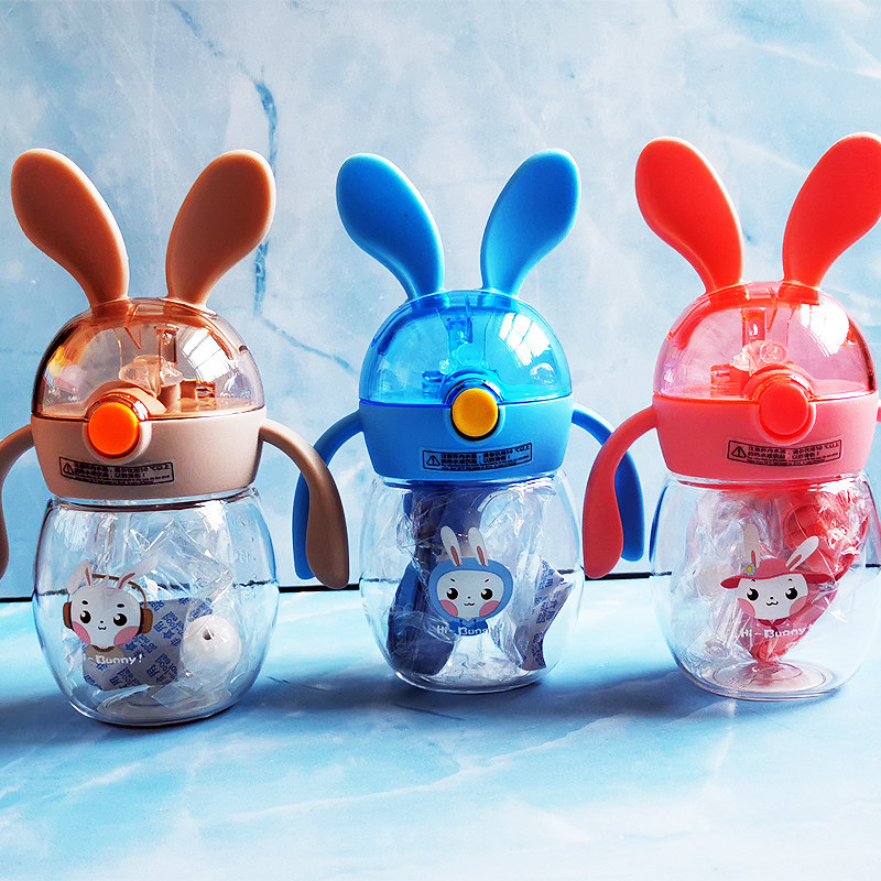 Children's Water Cup Summer Straw Cup School Drink Cup Baby 6 Months Baby Drink Water Cups Out of portable 240ML Yong