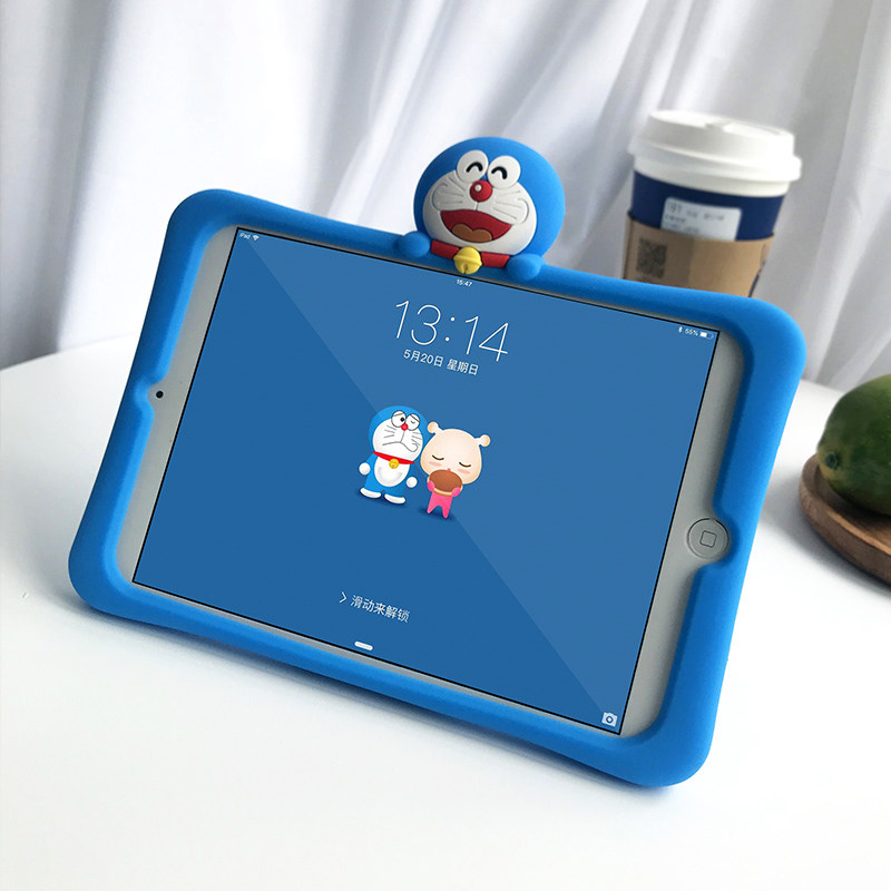 2018 new ipad mini4 protective case air2 silicone case 10 5 tablet anti-drop shell 6 mini 3 shell 2019