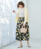 Ⅱ 352 Tai Guixin 21 spring and summer supply flower handle fabric sweet elegant skirt big swing skirt bow