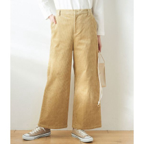 Ⅱ 631 Autumn Zhizhi special day expensive new year guest corduroy fabric simple elegant and comfortable straight pants