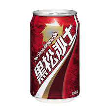 330ml imported black pine sarsago from Taiwan is refreshing and invigorating in summer