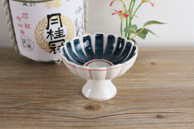 Japanese-style tall dishes Japanese small dishes Japanese starter bowl Japanese cuisine tableware export Japanese ceramic cups