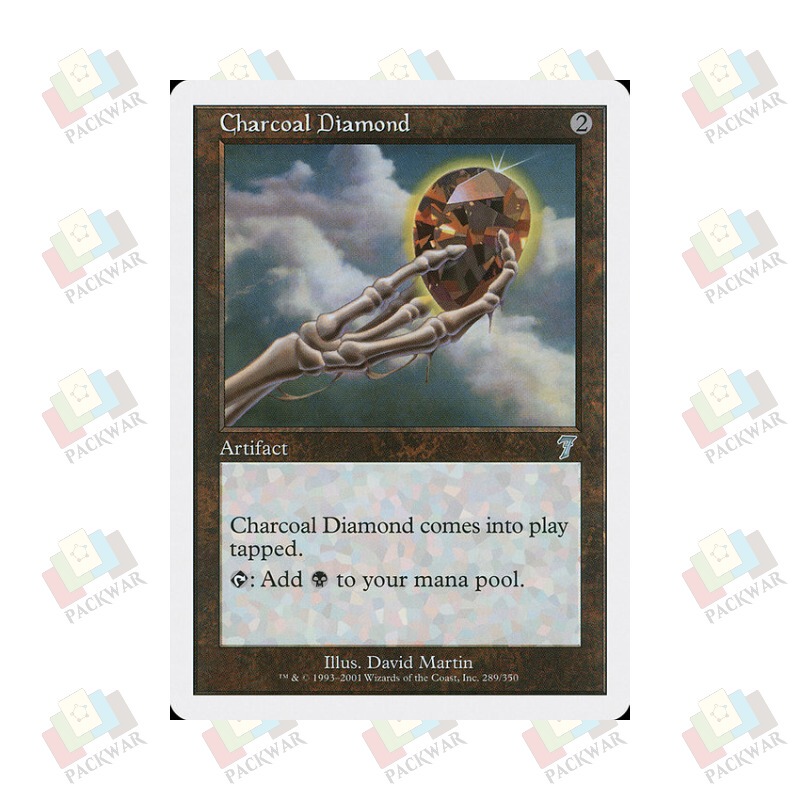 Brandkerwo Magic: the Gathering Charcoal Diamond Silver Colorless Flash
