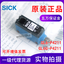 Original SICK Photoelectric Sensor GL6G-P4211 GL6-P4211 1059632 Mirror Reflective