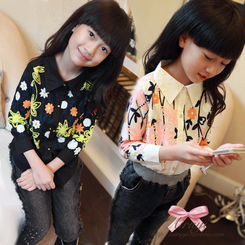 Chemise fille à manche longue - Ref 2086049 Image 11