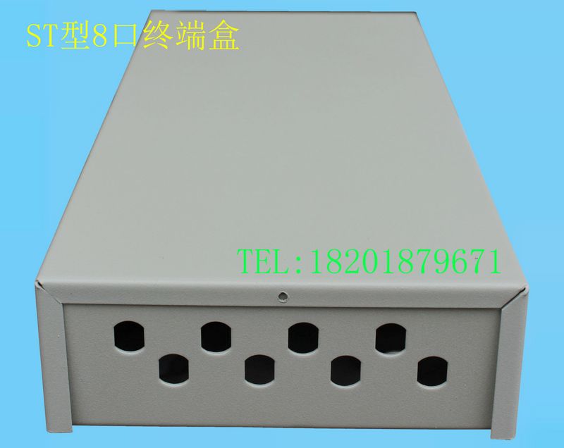 Yu ST type 8 - point optical fiber wiring frame Optical fiber terminal box hanging wall type