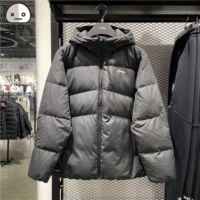 Li Ning, короткая удерживающая тепло толстовка с капюшоном, удерживающий тепло водонепроницаемый пуховик