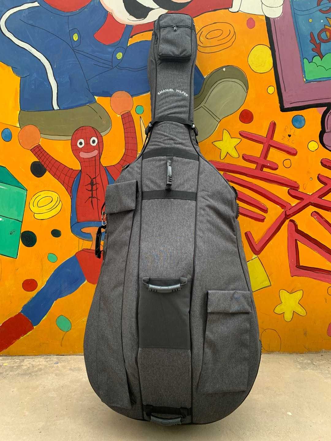 Limited time German WLFER brand imports low tone cello bass package 3 4 4 4 4