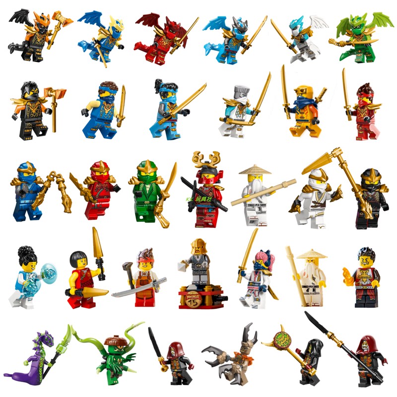 Kk Toys 71856 71858 71859 71860 71866 Genuine Ninjago Ice Element Minifigure