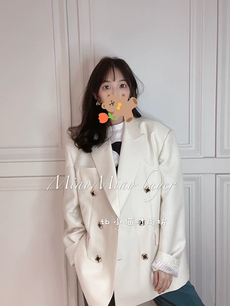 [Miao YCH MOON Choi] 2023 IU Jennie special design sense loose suit jacket