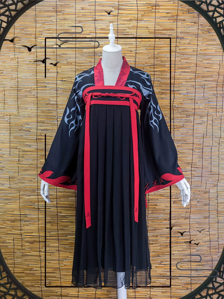 Genuine summer Hanfu, fitted long skirt, cosplay, high waist