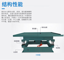 Small Concrete Vibration Bench Concrete Shaking Table Experiment Cement Vibration Plate Test Block Shake Table Flat 1 Square Meter