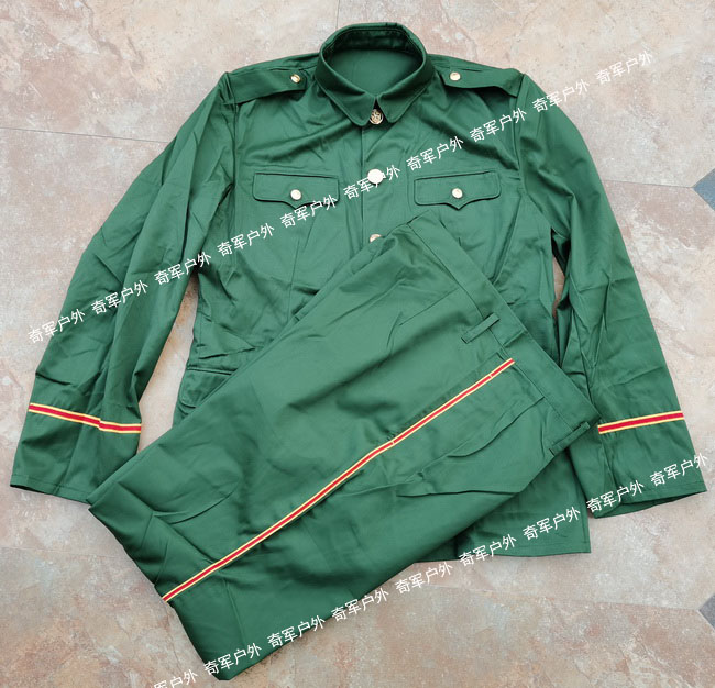 Brand new stock Fidelity Olive Green 87 Four Dark Pocket Stones Closing Winter Twill Polyester regular suit suit