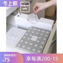 Spot Japanese imported kitchen fresh-keeping bag storage box wall-mounted refrigerator magnetic suction drawer shelf