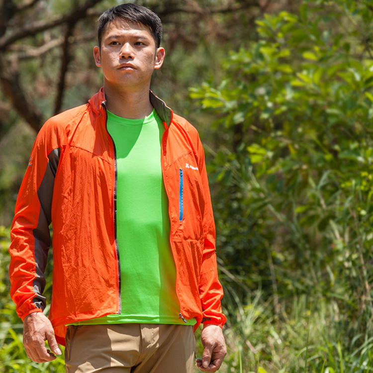 Hylaeion Rainforest Men's High-end Stretch Breathable Casual Jacket Running Jacket Outdoor Sunscreen Skin Jacket