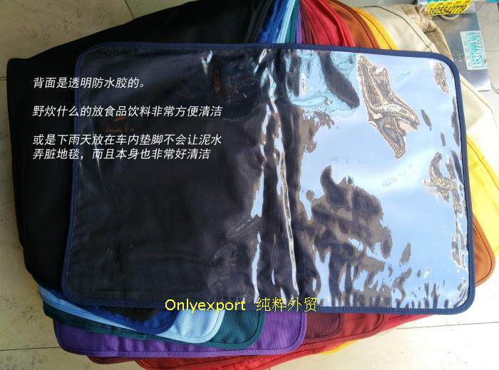 Crooked Outdoor Picnic Waterproof Moisture-Proof Cushion Car Anti-Soil Mat Rug Protection Cushion Baby Diaper Mat