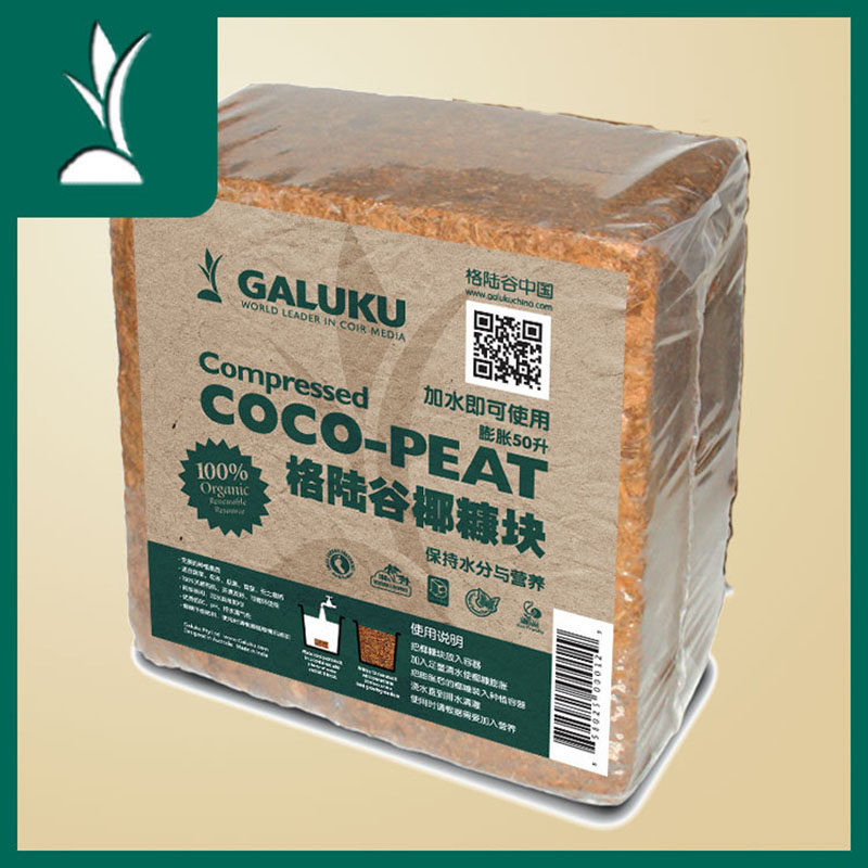 Globe Valley large coconut brick 4 5kg coconut powder multimeat nutritional soil of Indian coconut