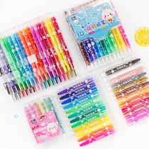  Rotating crayon childrens oil painting stick Washable 12 colors 18 colors 24 colors 36 colors Water-soluble baby coloring painting brush