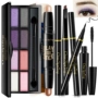 Mascara kẻ mắt bộ bốn bộ đầy đủ của mỹ phẩm trang điểm mắt kết hợp mỹ phẩm trang điểm là một bữa tiệc sinh viên mới bắt đầu chì kẻ mày xé