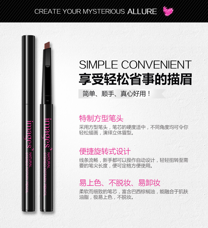 Image Beauty Makeup Set BB Cream Người mới bắt đầu Lông mày Bút chì Mascara Kem che khuyết điểm Trang điểm khỏa thân Không thấm nước Kéo dài chính hãng Nữ sinh viên phấn má