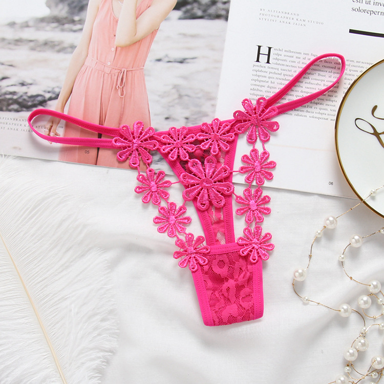 Sexy ren Sao hot thong phụ nữ eo thấp trong suốt đồ lót gợi cảm rỗng đồ lót siêu mỏng t quần sịp đùi