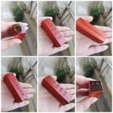 Детский сувенир из сандалового дерева, печать для хранения пуповины, делается под заказ