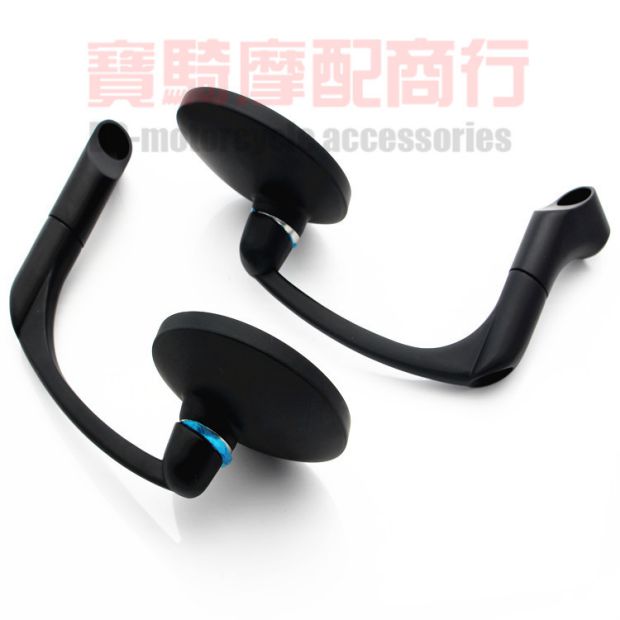 Phụ kiện xe máy Harley sửa đổi retro cổ điển kim loại tròn phía sau gương gương gương 10MM vít kiếng xe vision