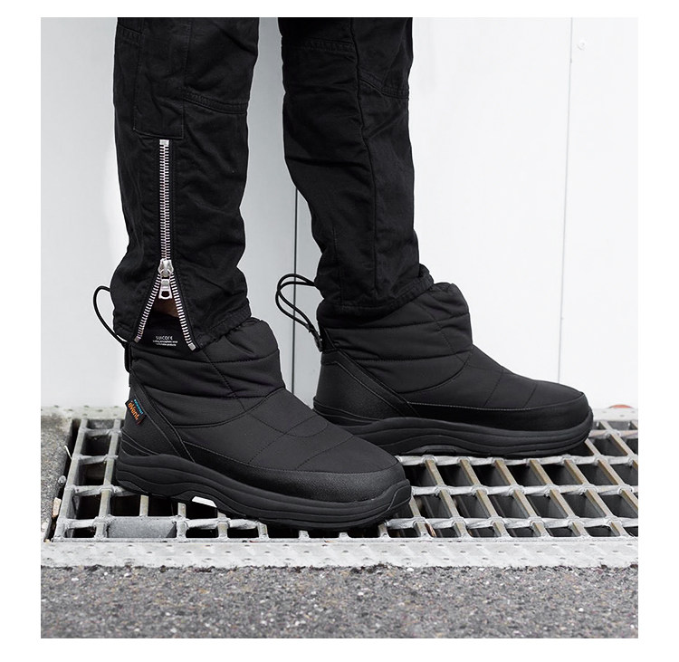 Мода снега сапоги 潮物woo suicoke bower thinsulate boots 防水高筒雪地靴运动鞋