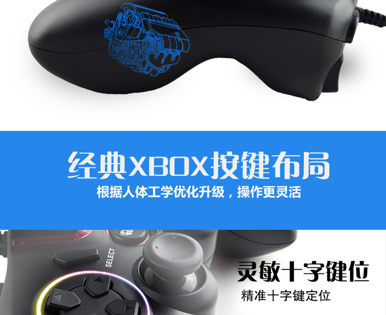 Welcom gamepad usb máy tính pc Điện thoại Android TV PS3cf điều khiển du lịch tay - Người điều khiển trò chơi tay xbox one s